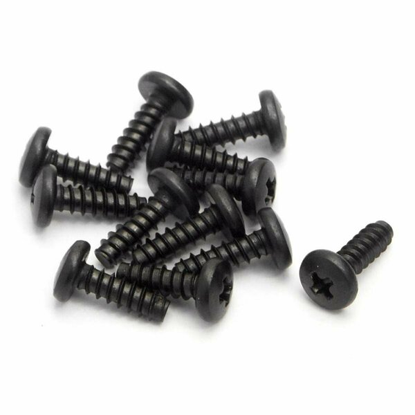 Time2Play M2.6 x 8 mm TP Binder Head Screw, 12 Piece TI2993524